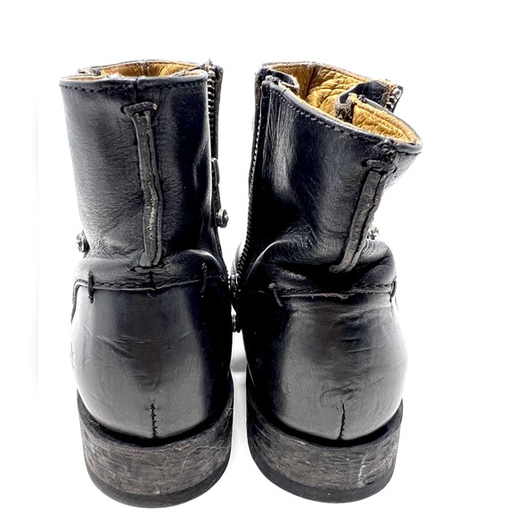 Frye Double Zip Ankle Booties - Size 6.5 - Picture 4 of 5